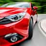 red car window tinting