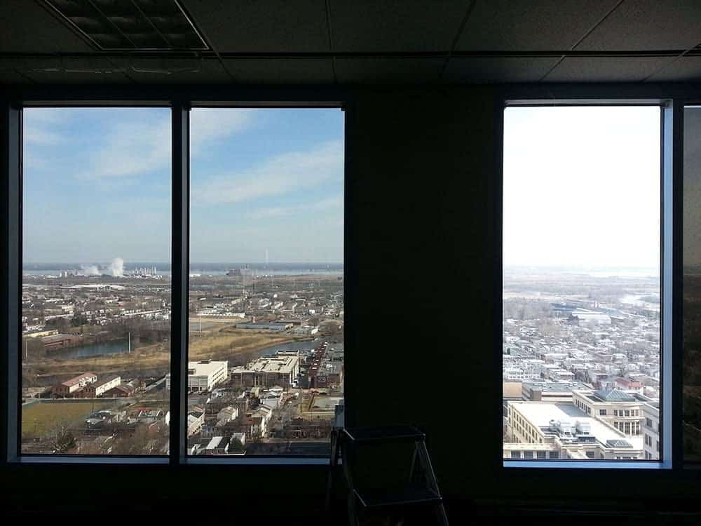 solar & heat reduction films on government buildings