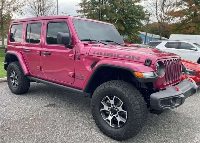 Jeep Wrangler with 3M Ceramic window tint