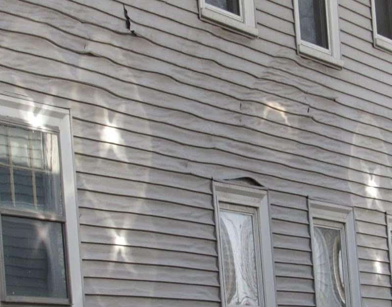 Melting siding window issue