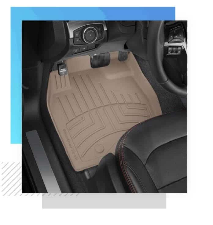 WeatherTech floor mat for cars