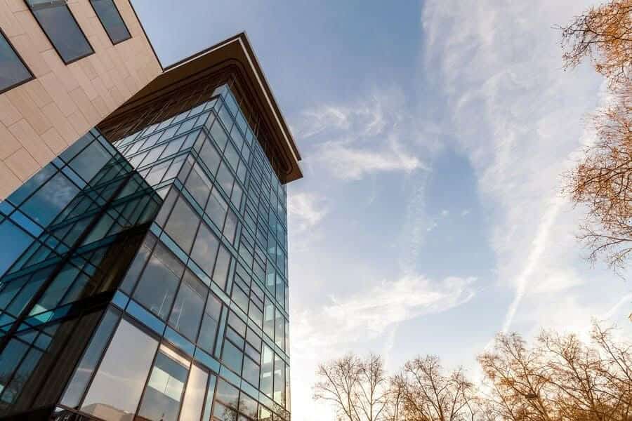 enhancing government building safety with window film