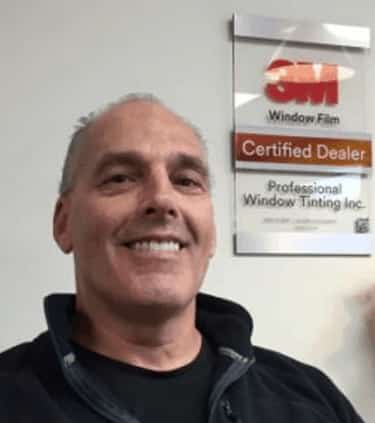 Steve Bluestein, Manager of Professional Window Tinting