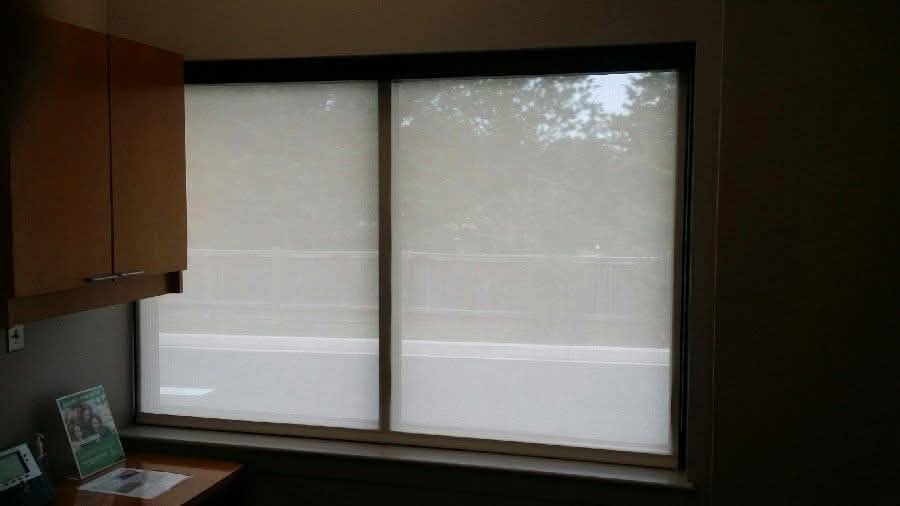 Commercial Blind Installation