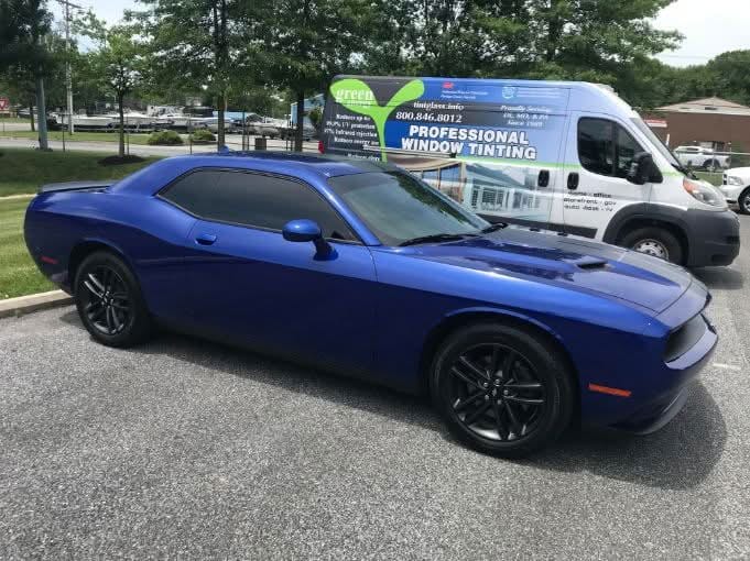 Blue Challenger with a 5% color stable