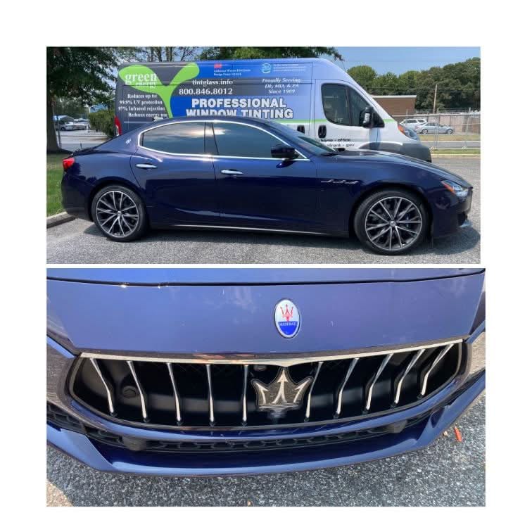2021 Maserati SQ4 with 3M color stable 20%