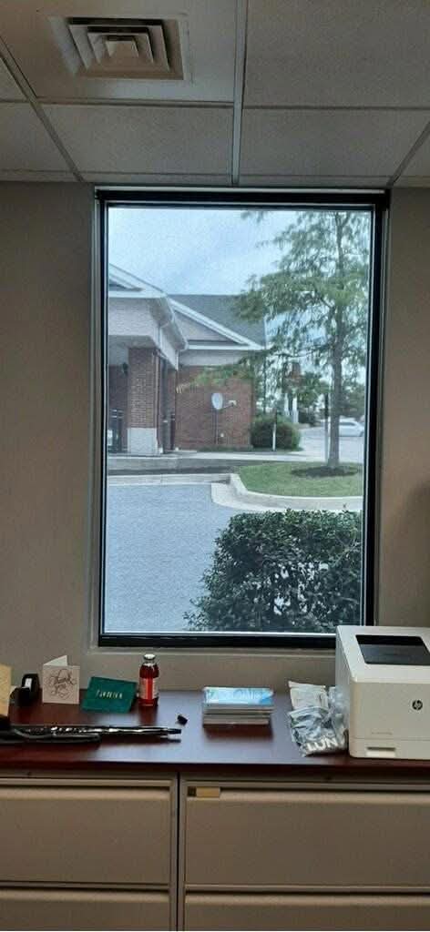 Bank: 3% solar charcoal shades, reverse roll